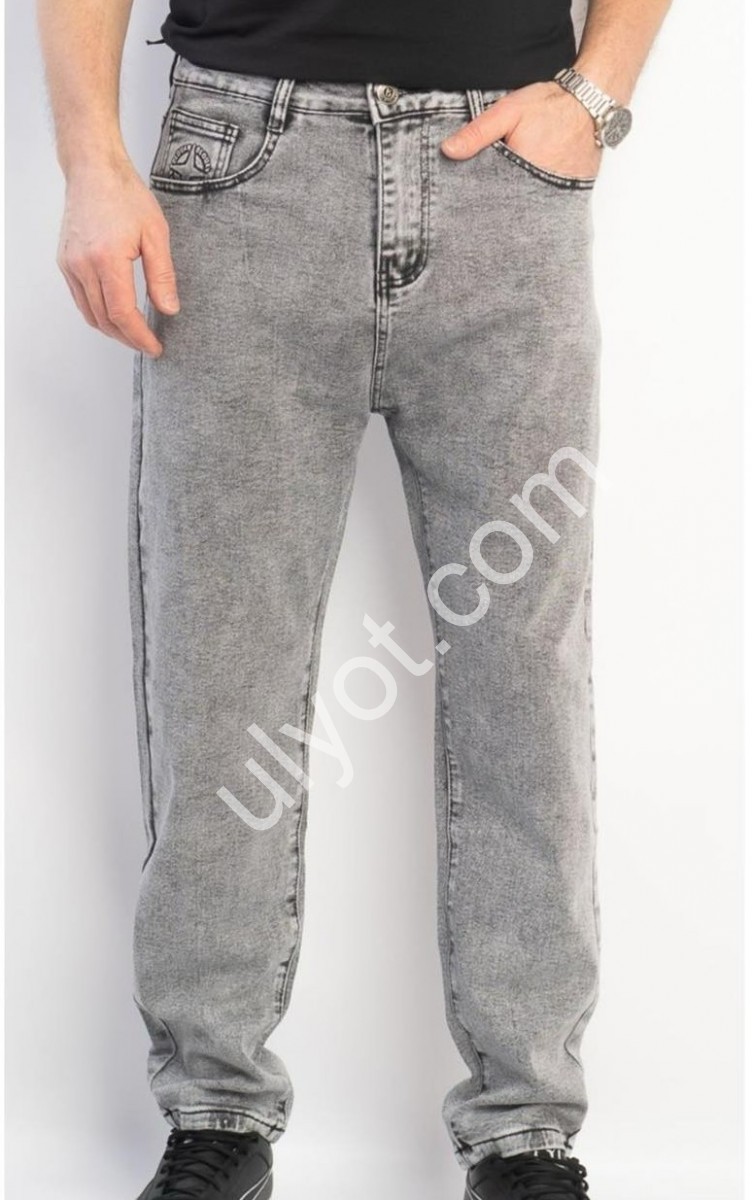 ДЖИНСИ CAPTAIN (29-38) СІРИЙ 5518