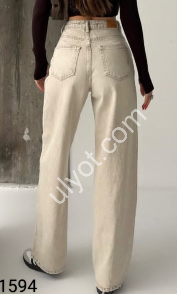 ДЖИНСИ WOMAN DENIM (34-40) СВ.ПІСОК 2012/1594