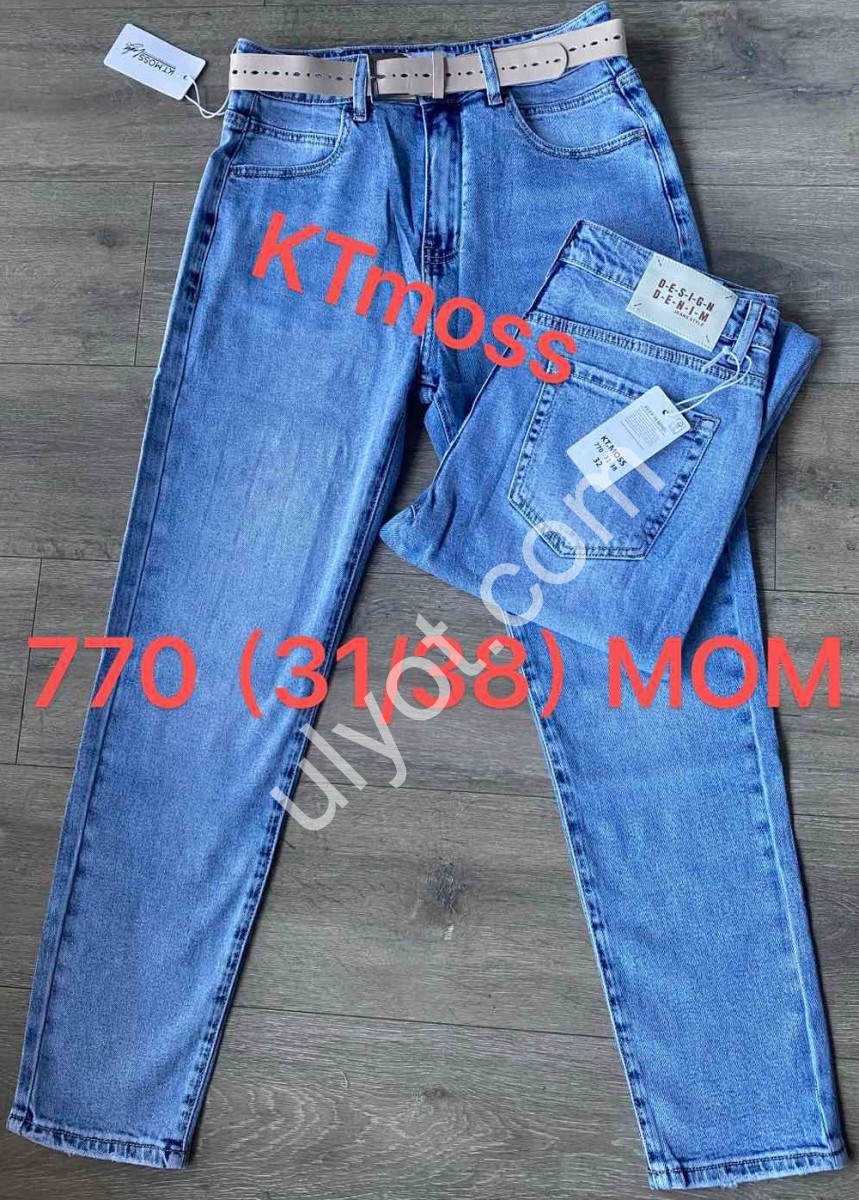 ДЖИНСИ KT.MOSS (31-38) Т.СИНІЙ 770