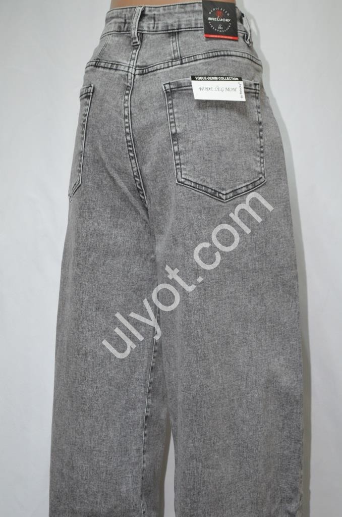 ДЖИНСИ RELUCKY (31-38) СІРИЙ 0342-3