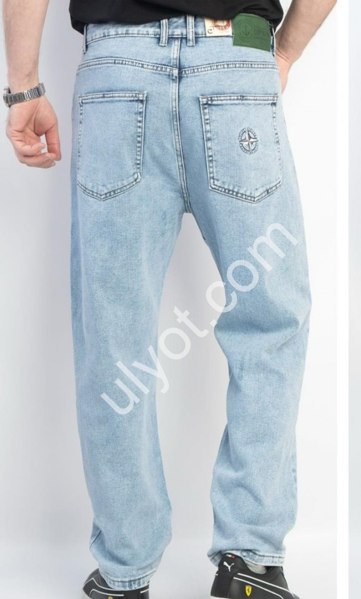 ДЖИНСИ CAPTAIN (29-38) БЛАКИТНИЙ 5521