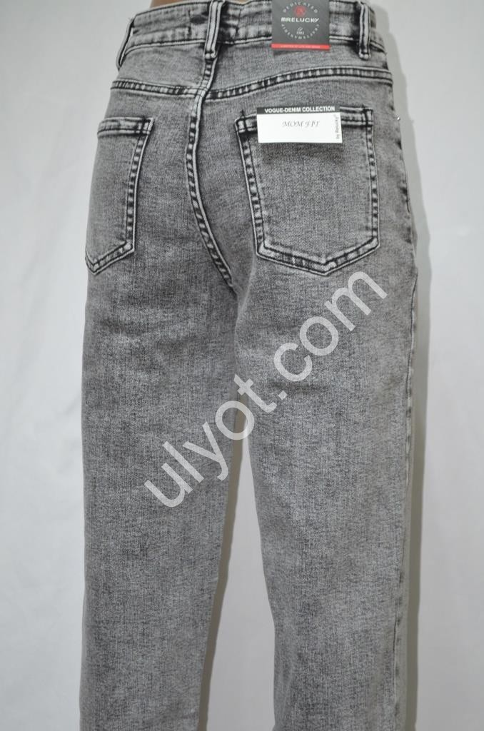 ДЖИНСЫ RELUCKY (25-30) СЕРЫЙ 807-2