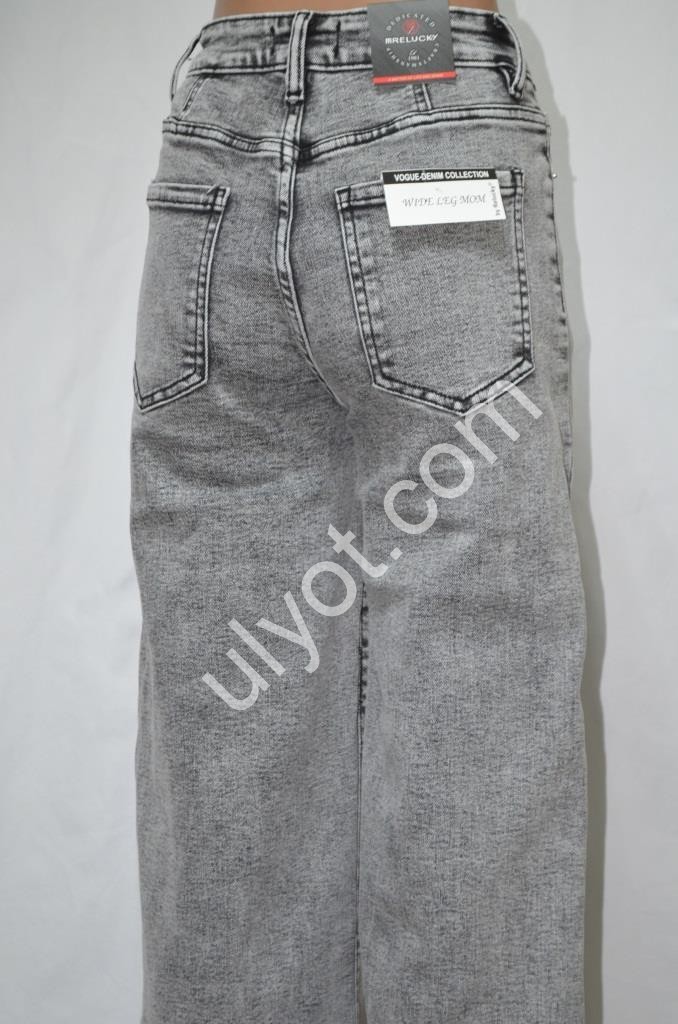 ДЖИНСЫ RELUCKY (25-30) СЕРЫЙ 218-2