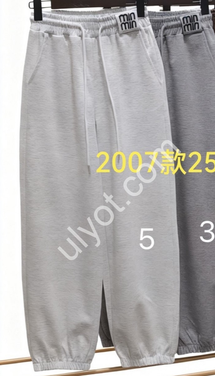 ШТАНИ (25-30) МАНЖЕТ МЕЛАНЖ 2007/5