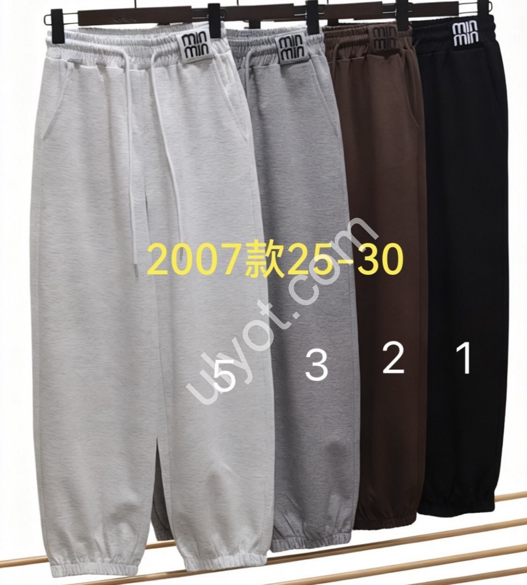 ШТАНИ (25-30) МАНЖЕТ МЕЛАНЖ 2007/5