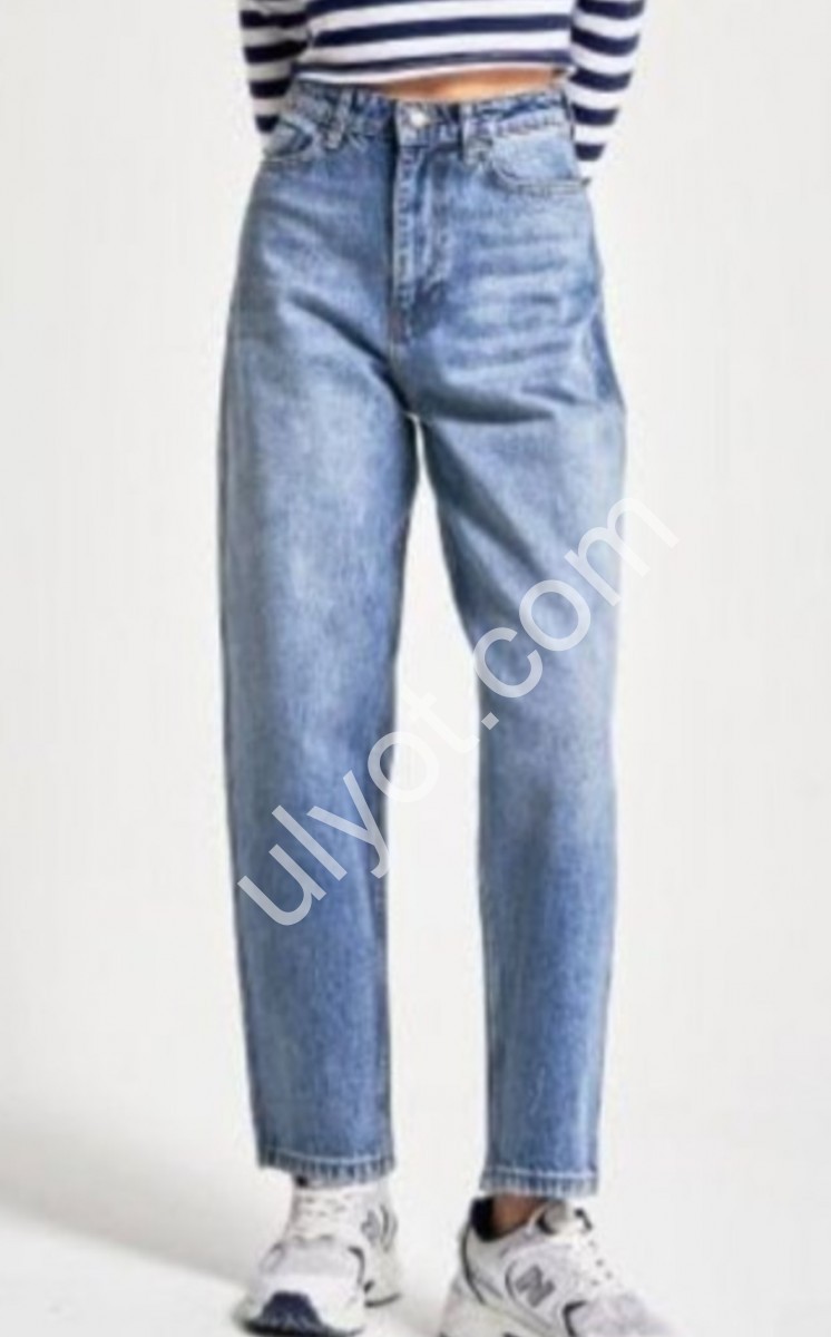 ДЖИНСЫ IT'S BASIC (34-42) ГОЛУБОЙ 3066/35s6/24