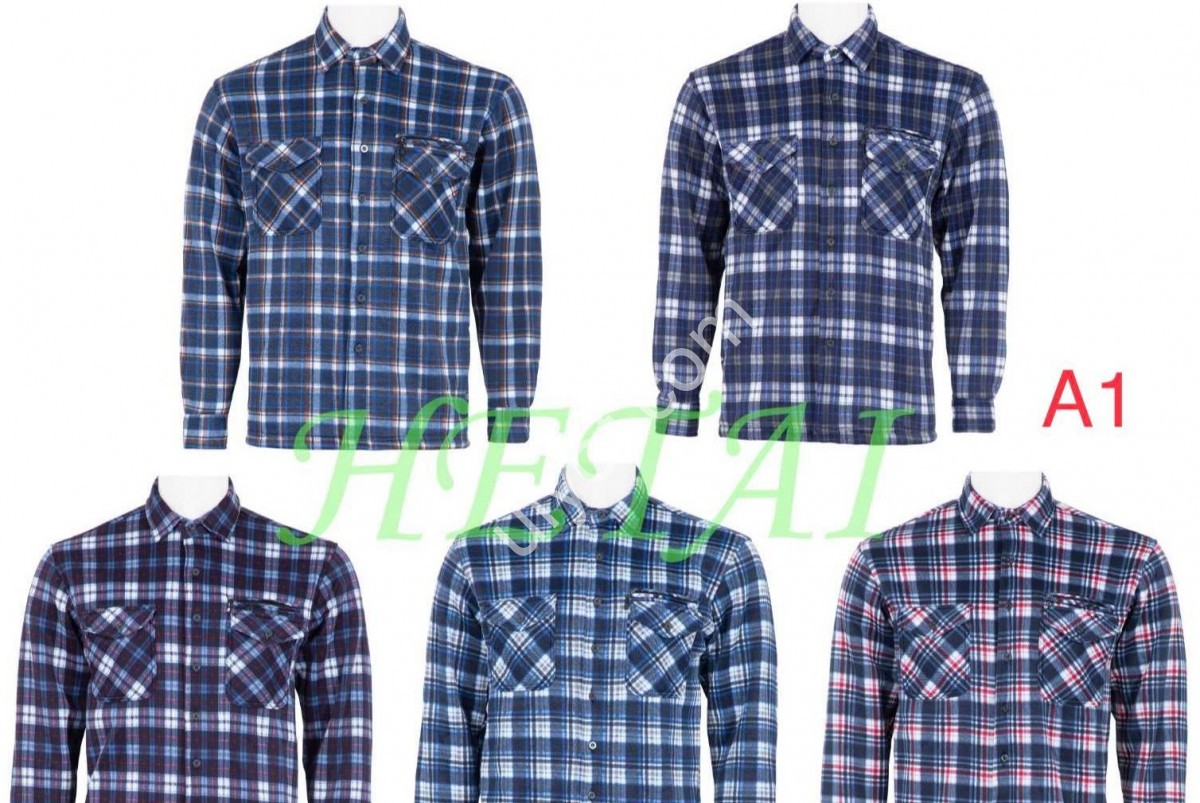 Сорочка (XL-5XL) БАЙКА МІКС A1