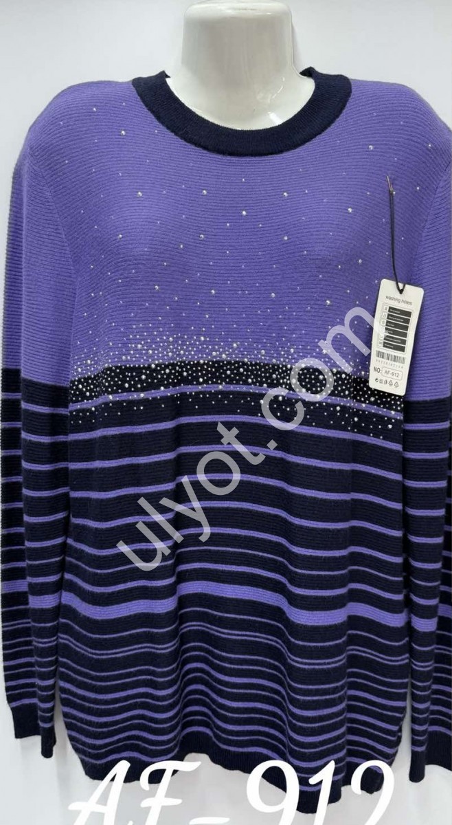 СВІТЕР (ONE SIZE 52-58) МІКС AF-912