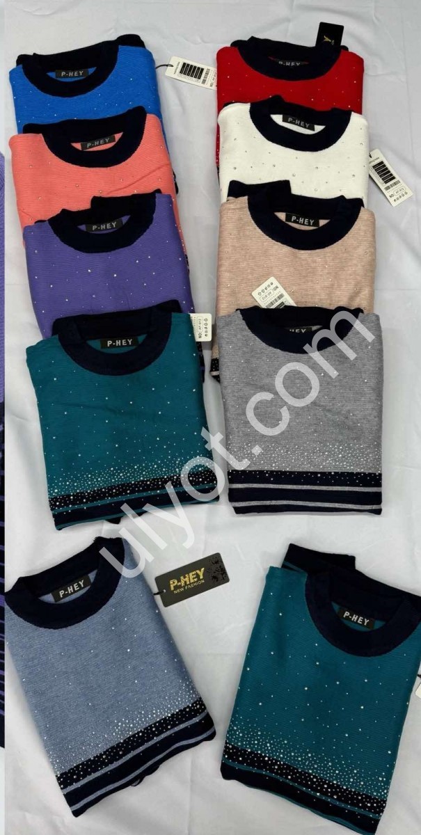 СВІТЕР (ONE SIZE 52-58) МІКС AF-912