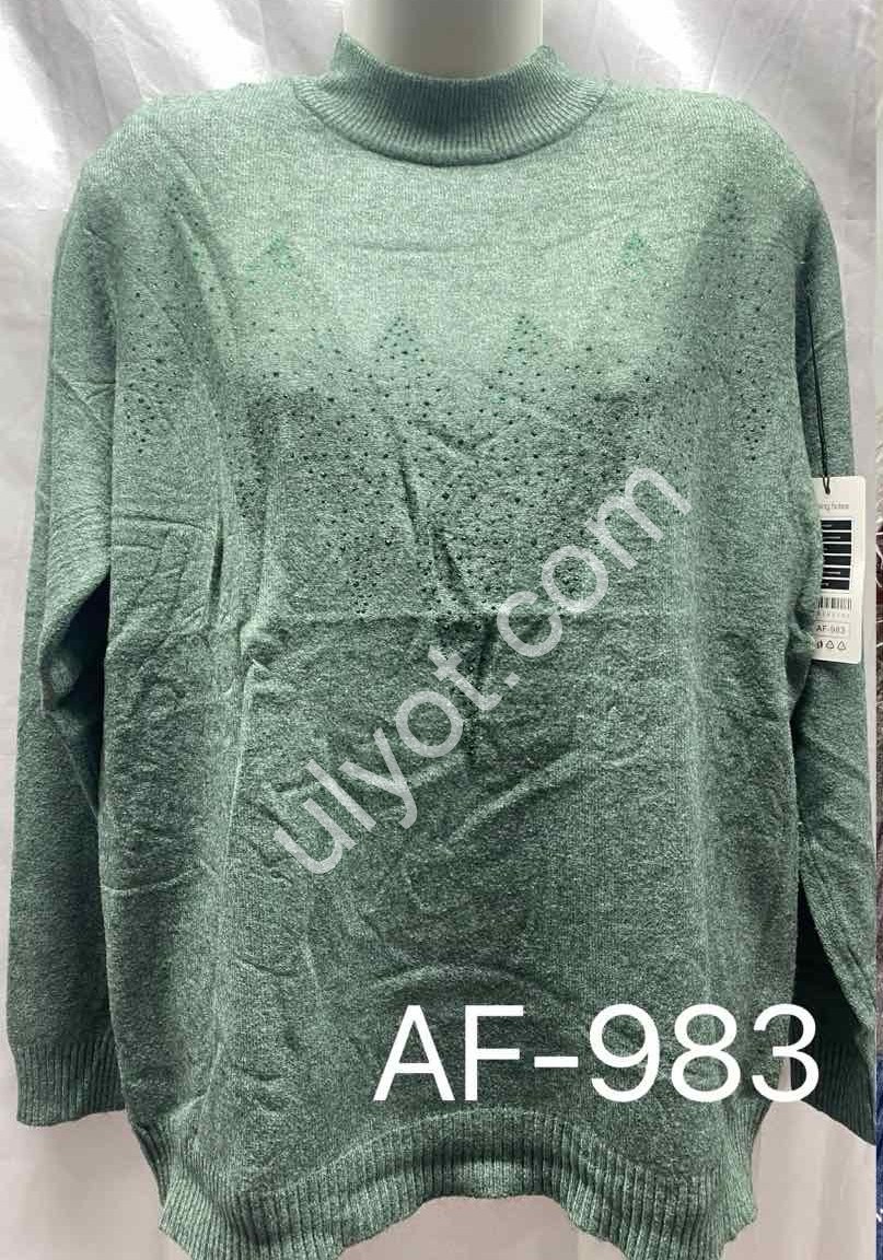 СВІТЕР (ONE SIZE 52-54) МІКС AF-983