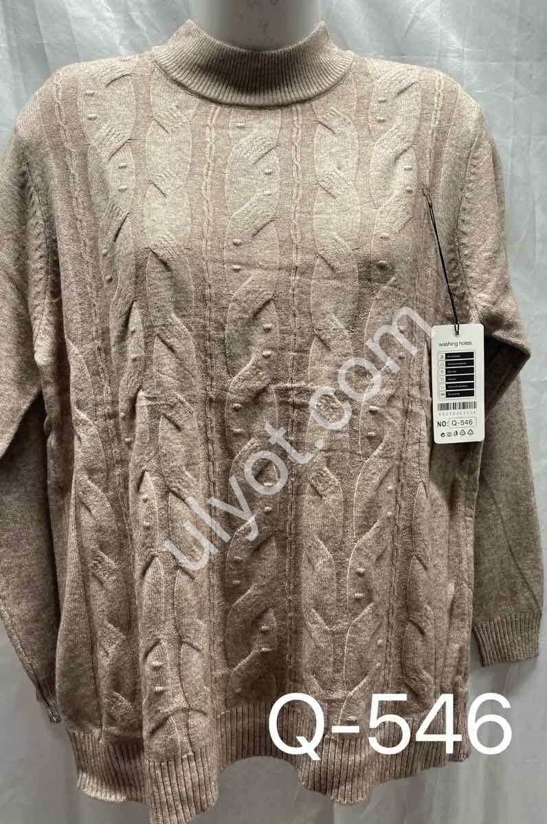 СВІТЕР (ONE SIZE 52-54) МІКС Q-546