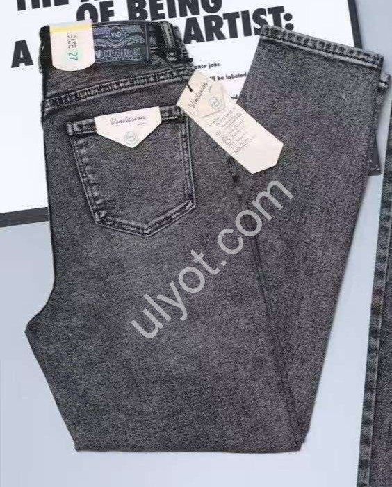 ДЖИНСИ VI&D (25-30) МОМ Т.СІРИЙ 5058