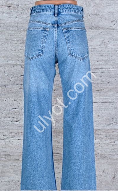 Фото 1 ДЖИНСИ TOP SHOP (25-32) СТРАЗИ СИНІЙ 1688