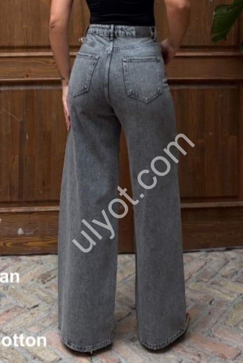 ДЖИНСЫ ZEO BASIC (34-42) СЕРЫЙ 5149