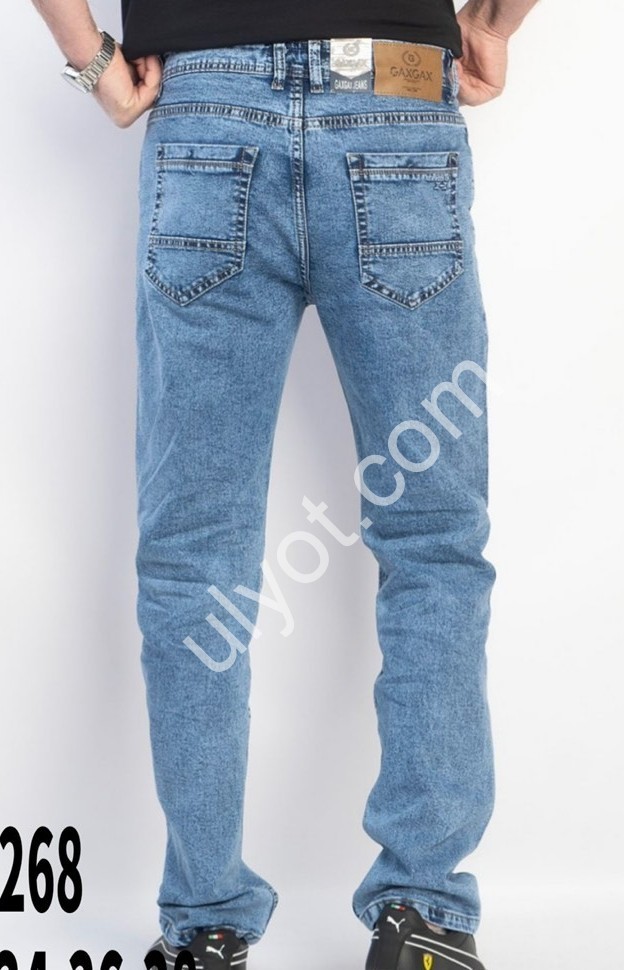 ДЖИНСИ GAXGAX (29-38) Т.СИНІЙ 1268