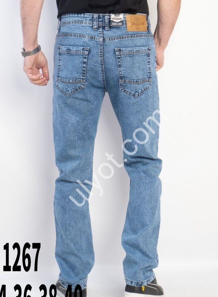 ДЖИНСЫ GAXGAX (30-40) Т.СИНИЙ 1267