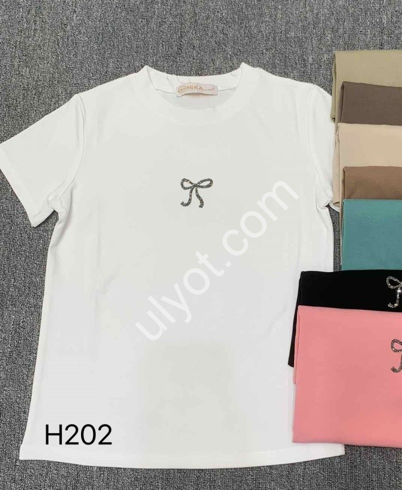 ФУТБОЛКА (ONE SIZE 46-50) МИКС H202