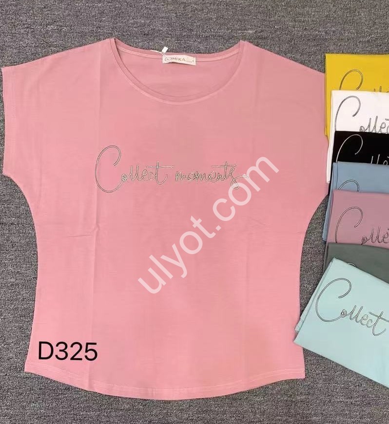 ФУТБОЛКА (ONE SIZE 46-50) МИКС D325