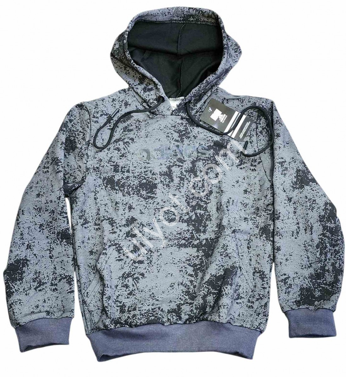 ХУДИ A01 (3-7 ЛЕТ) СЕРЫЙ 