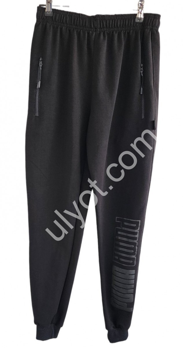 СПОРТ. ШТАНЫ P15 (7-12 ЛЕТ) МАНЖЕТ ГРАФИТ 