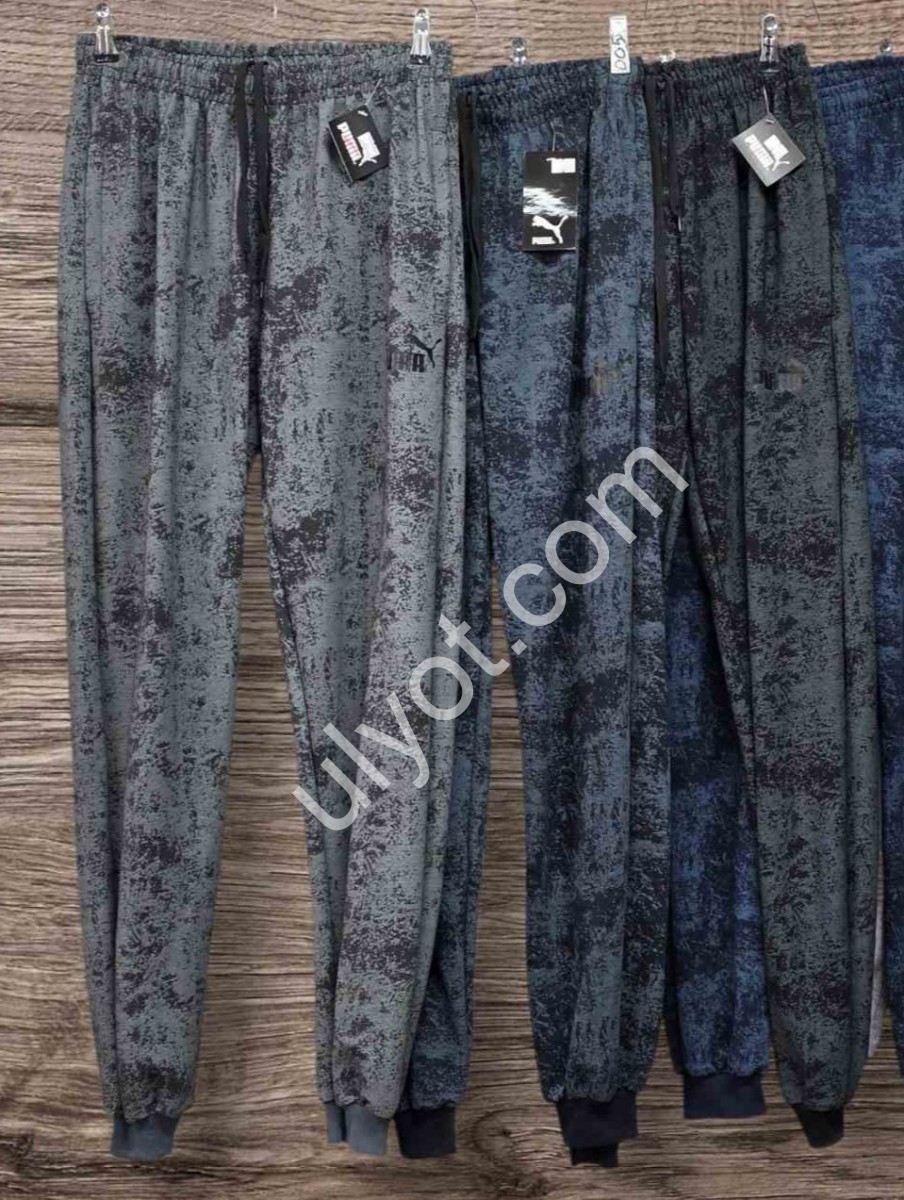 СПОРТ. ШТАНЫ P15 (7-12 ЛЕТ) МАНЖЕТ ЧЕРНЫЙ 