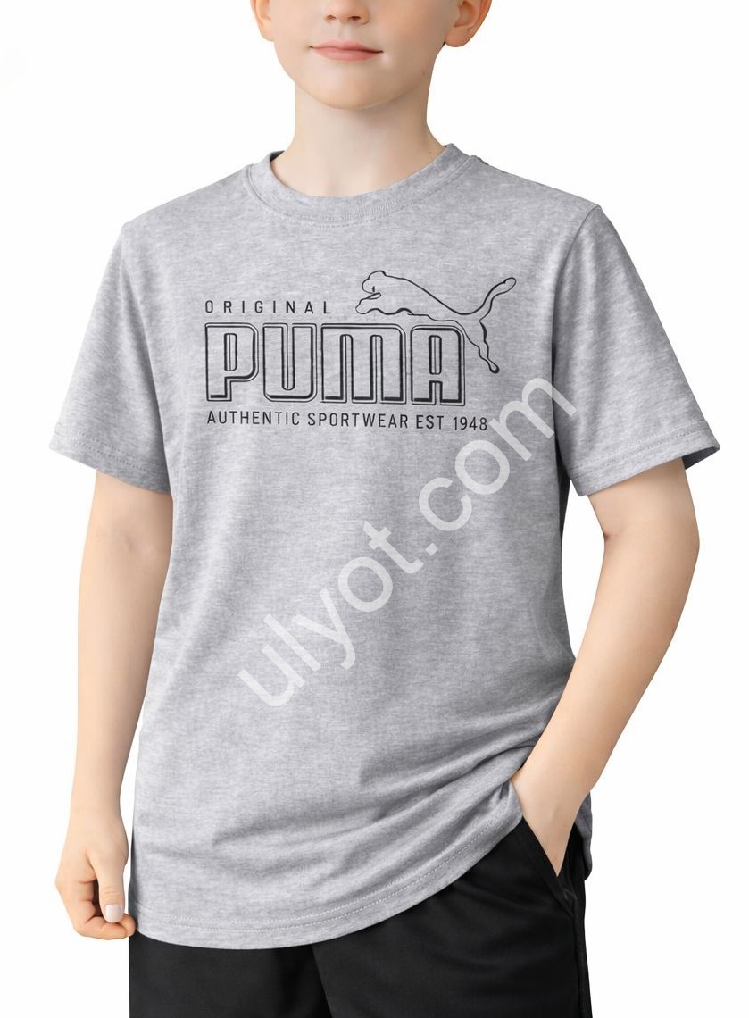 ФУТБОЛКА P15 (11-16 ЛЕТ) СЕРЫЙ 