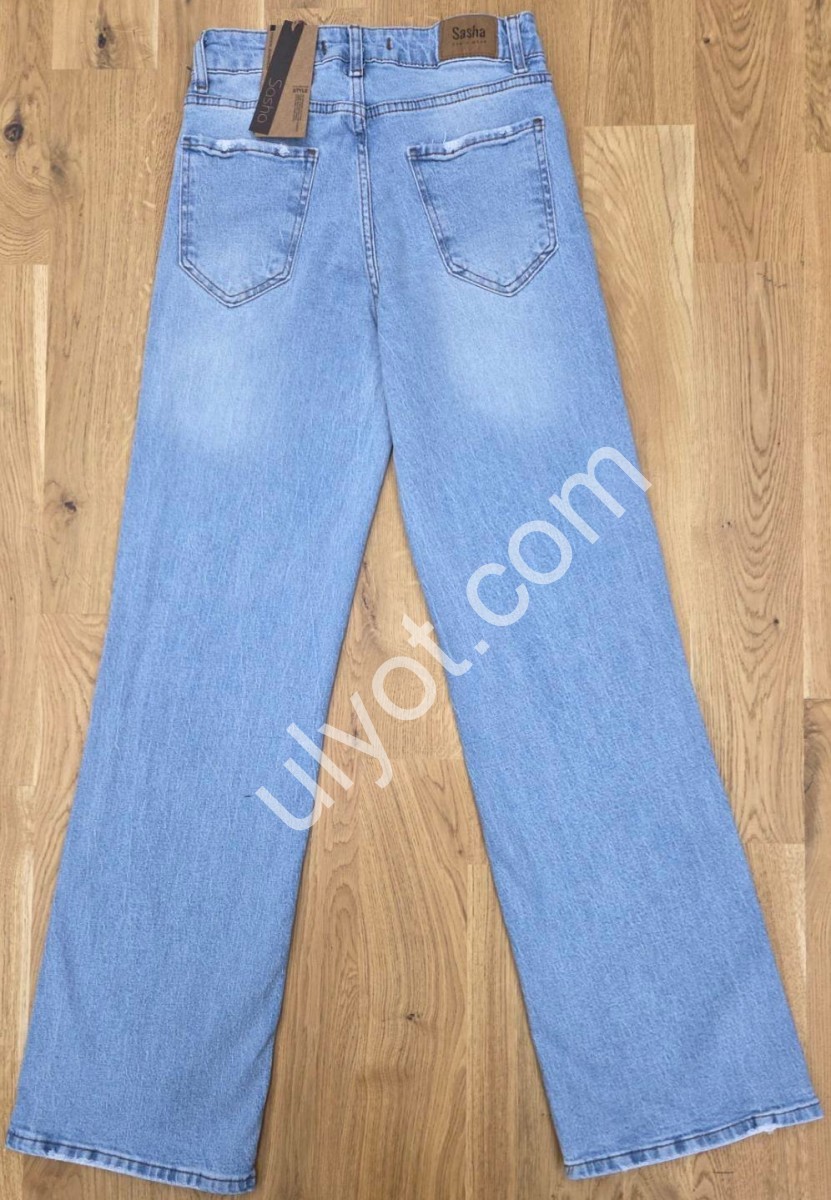 ДЖИНСИ SASHA (26-31) БЛАКИТНИЙ 2740