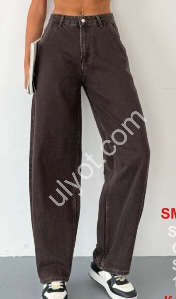 ДЖИНСЫ ZEO BASIC (30-36) ШОКОЛАД 4993