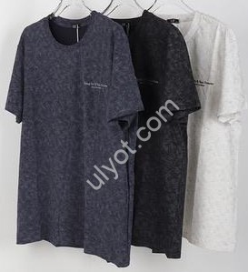 ФУТБОЛКА (XL-5XL) МЕЛАНЖ 9911