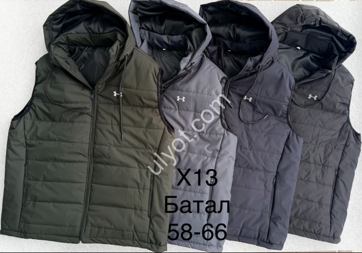 ЖИЛЕТКА U18 (58-66) Т.СИНИЙ X13