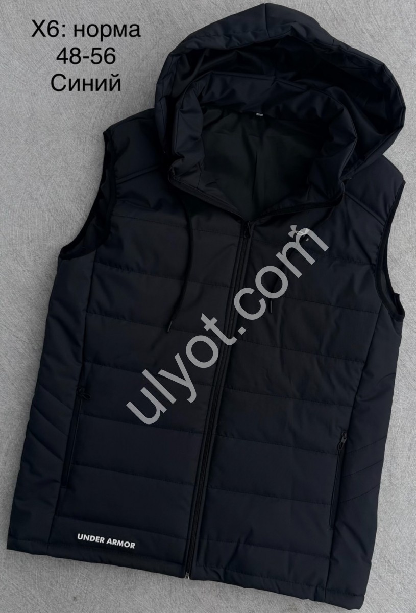 ЖИЛЕТКА U18 (48-56) ГРАФИТ X6