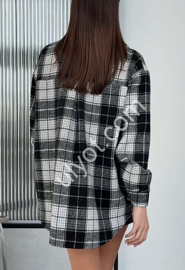 РУБАШКА (OVERSIZE 42-46) ЧЕРНЫЙ 310