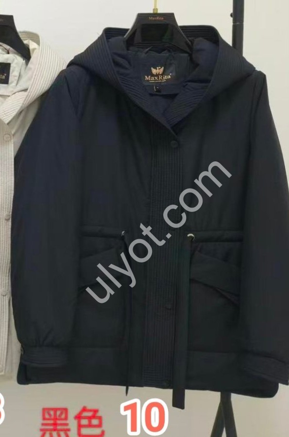 КУРТКА MAXRITA (S-2XL) ЧОРНИЙ 2610-10