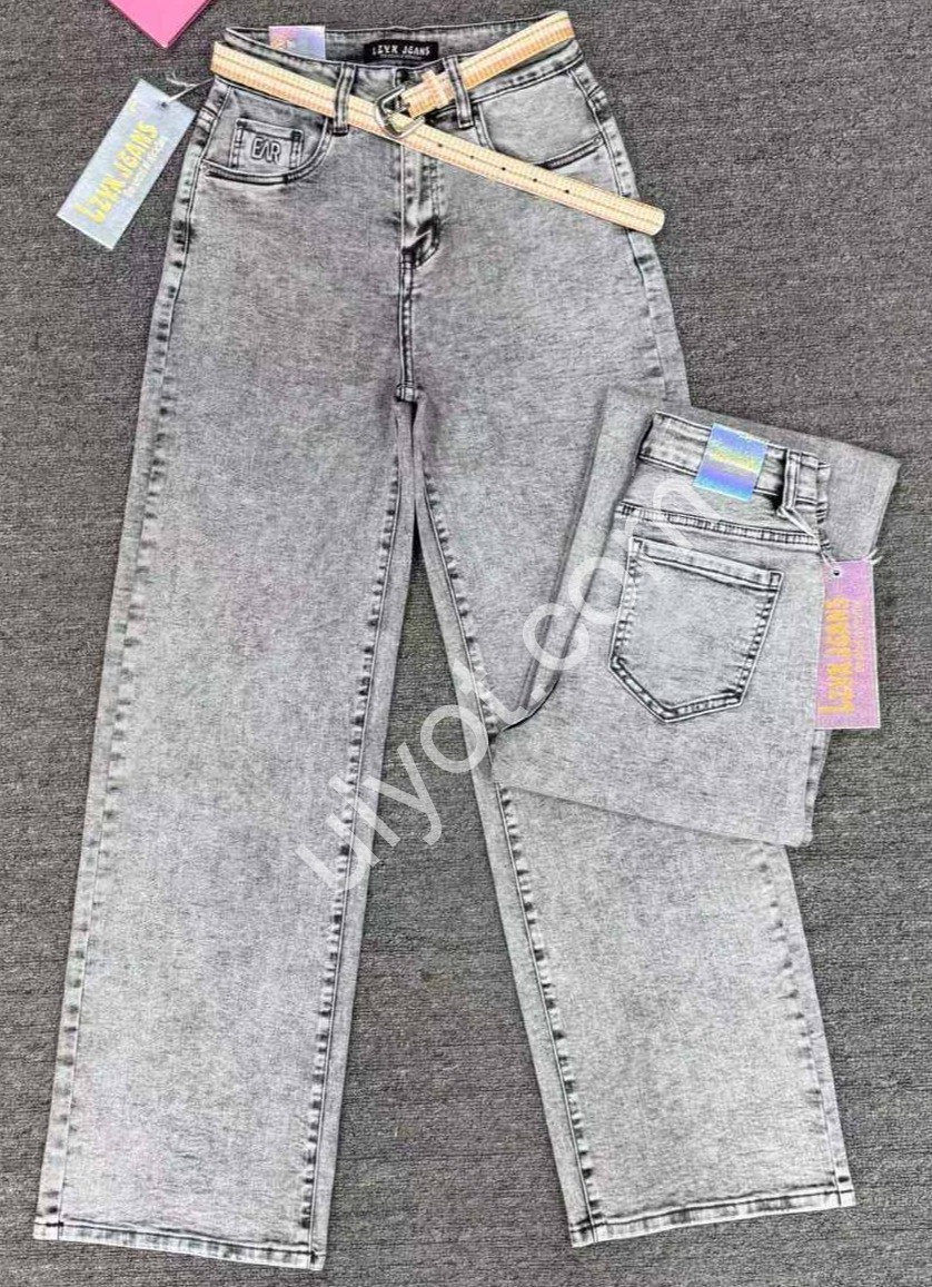ДЖИНСЫ LZYX (25-30) СЕРЫЙ 88279