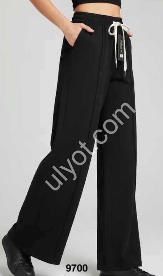 ШТАНИ (XL-4XL) ЧОРНИЙ 9700