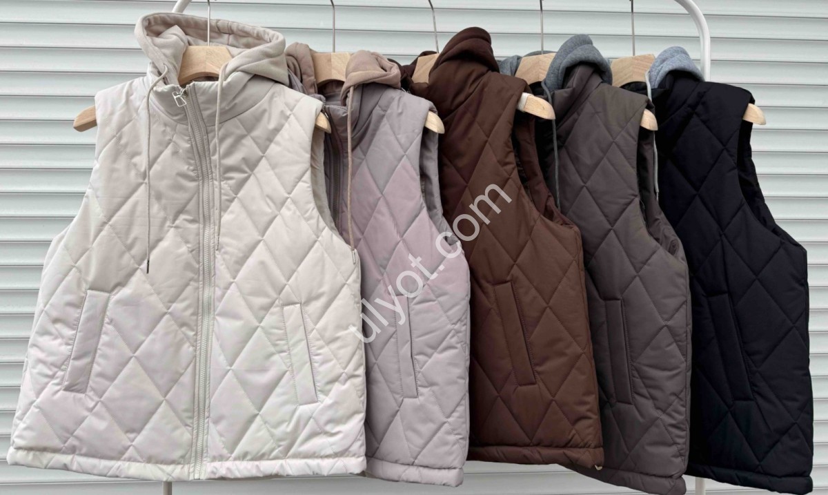 ЖИЛЕТКА (50-58) КОРИЧНЕВЫЙ 2565