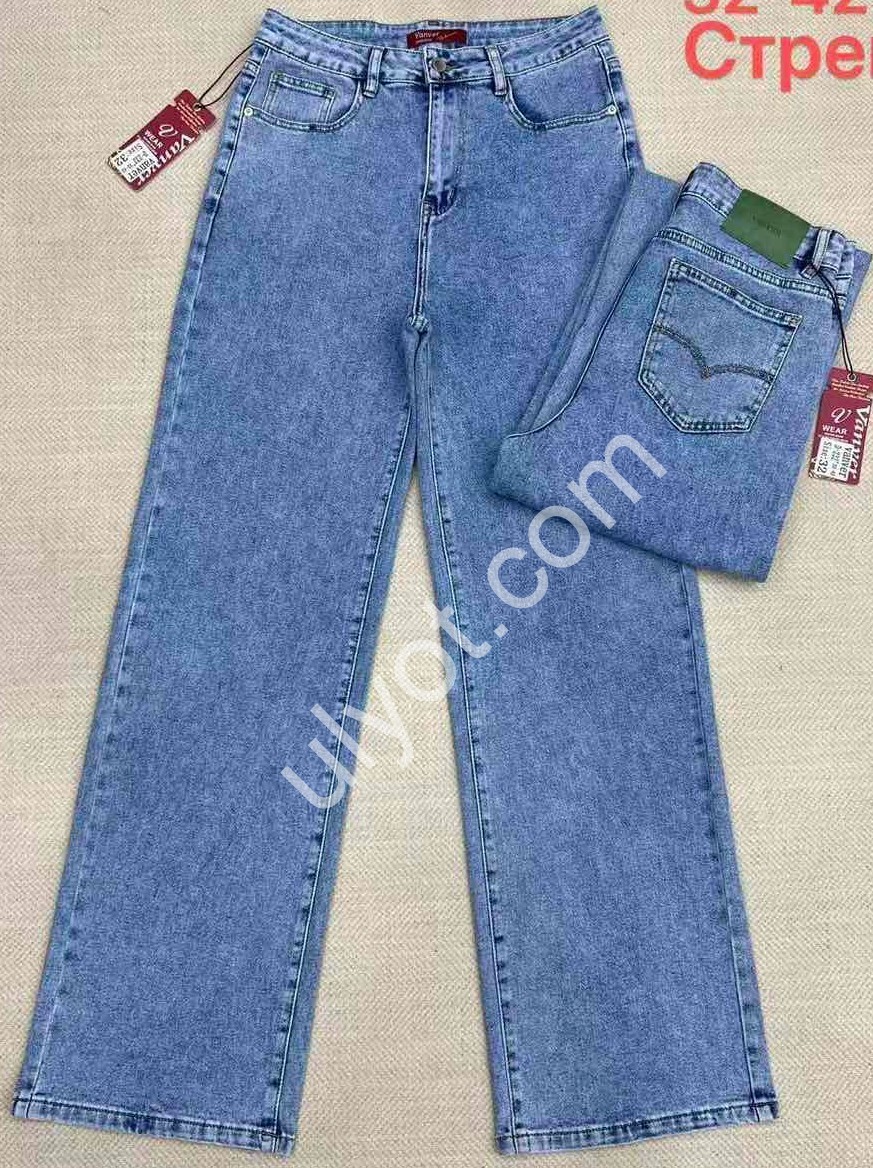 ДЖИНСЫ VANVER (32-42) СИНИЙ D232