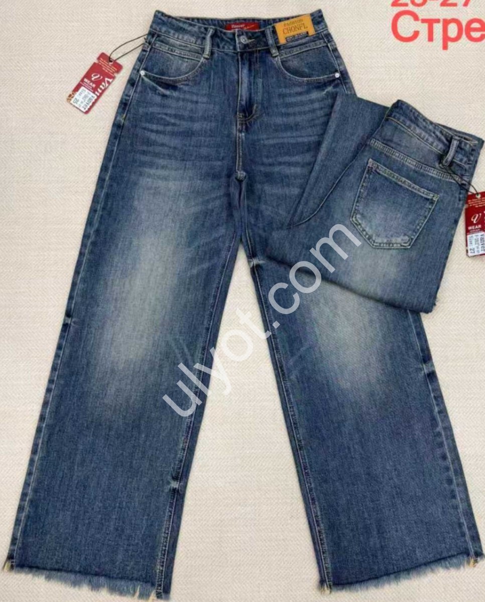 ДЖИНСЫ VANVER (25-27) Т.СИНИЙ F2012
