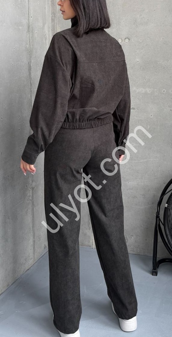 КОСТЮМ (40-52) ГРАФИТ 385