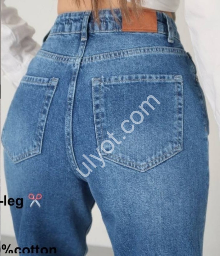 ДЖИНСЫ ZEO BASIC (34-42) СИНИЙ 5194