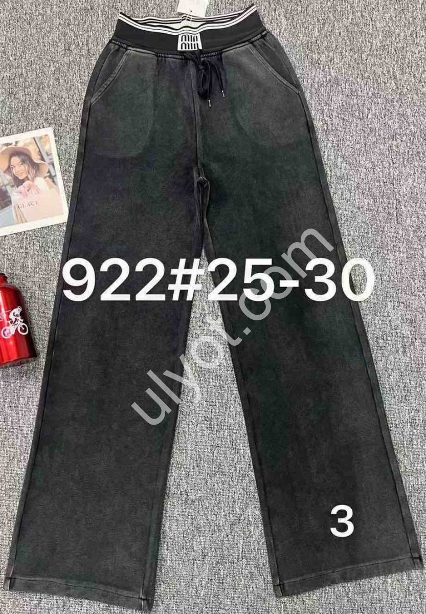 ДЖИНСИ (25-30) ГРАФІТ 922