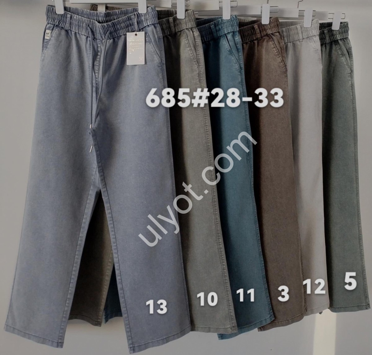 ДЖИНСИ (28-33) СИНІЙ 685-11