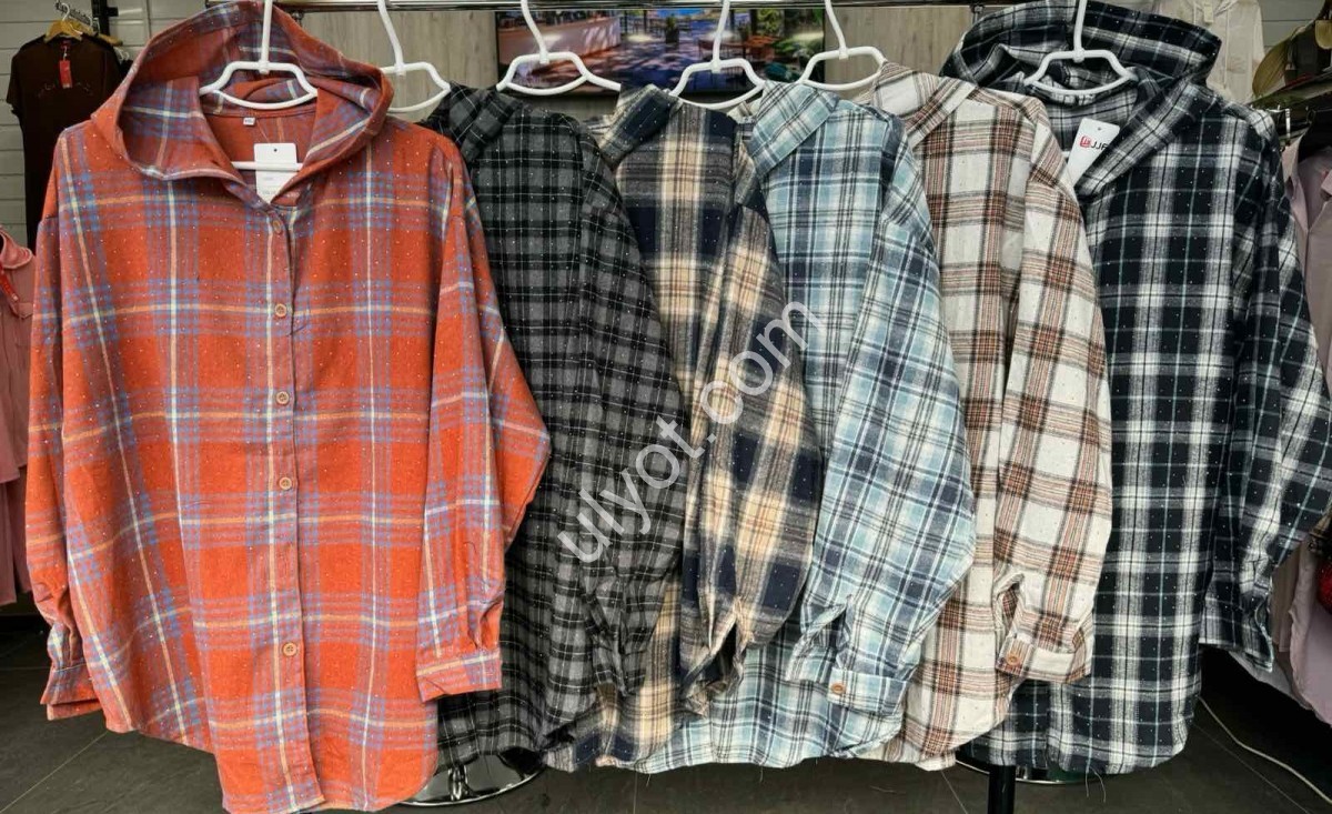 Фото 2 РУБАШКА (XL-4XL) КАМНИ БЕЖ+ГОЛУБ 7758