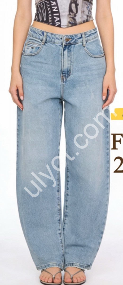 ДЖИНСИ (25-30) БЛАКИТНИЙ F971