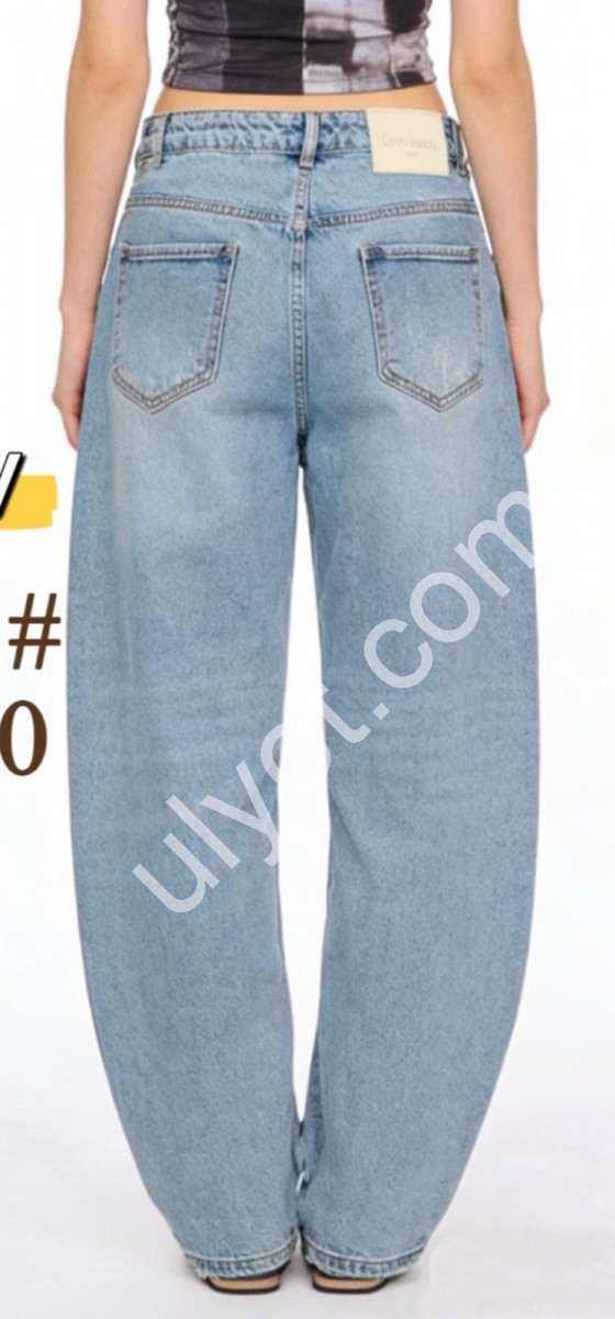 ДЖИНСИ (25-30) БЛАКИТНИЙ F971