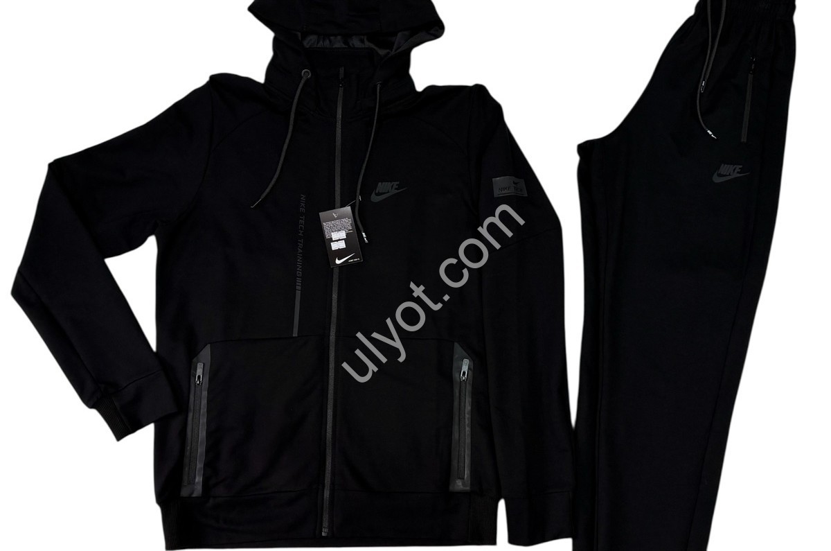 СПОРТ.КОСТЮМ N02 (50-58) МАНЖЕТ ЧОРНИЙ 777/1