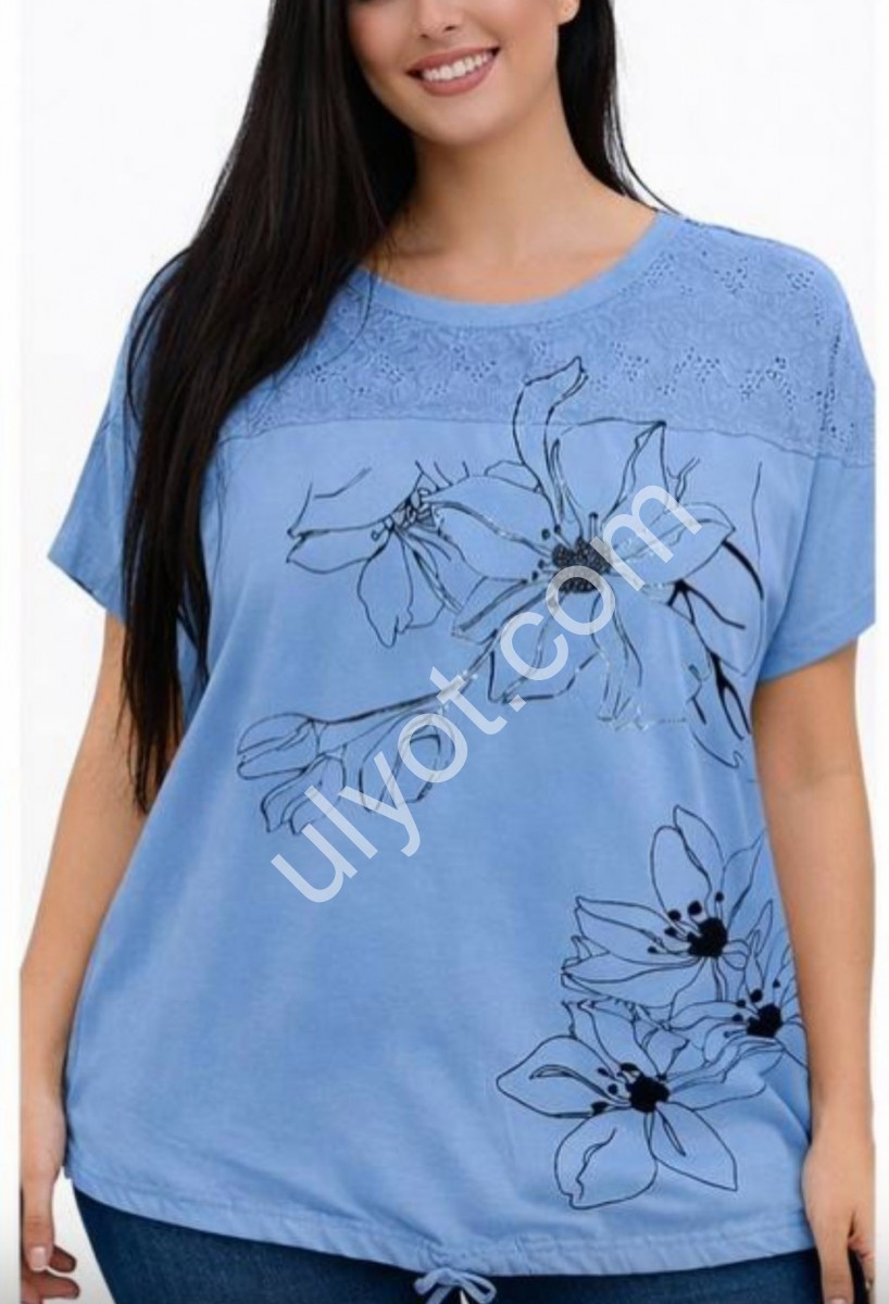 Фото 2 ФУТБОЛКА (2XL-4XL) МІКС 26013