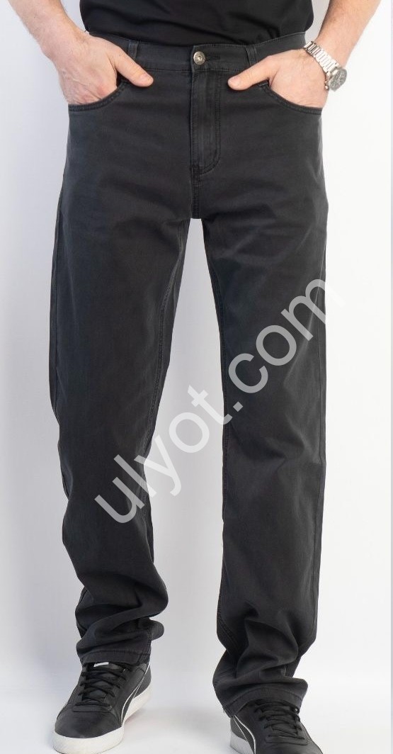 ДЖИНСИ BASANJIU (32-40) ЧОРНИЙ 028-16-10