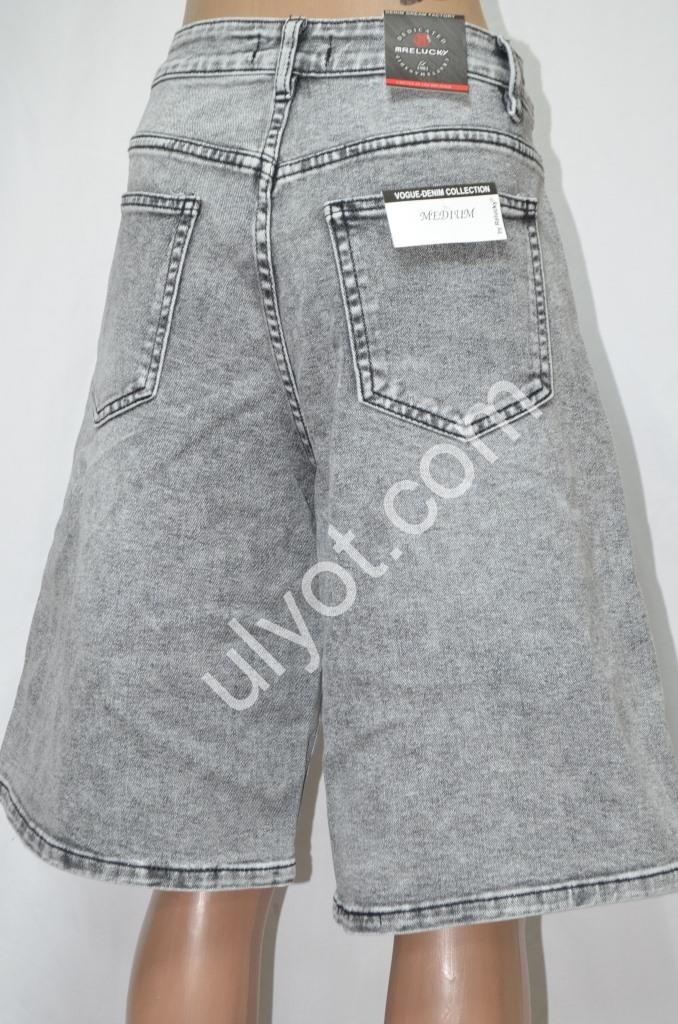 ШОРТЫ RELUCKY (28-33) СЕРЫЙ 024-1