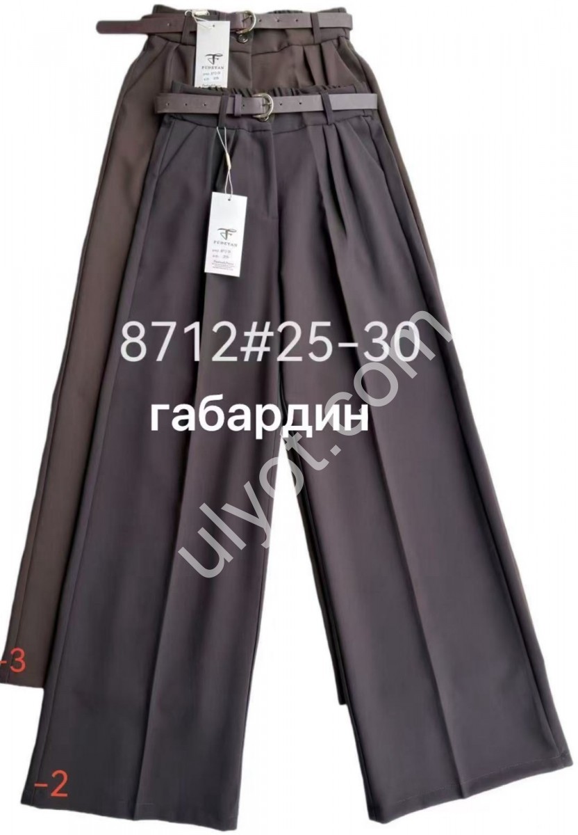 БРЮКИ ( 25-30) ГРАФИИТ 8712-2